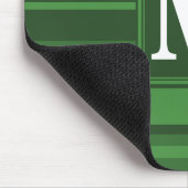 Monogramgroene strepen muismat (Hoek)