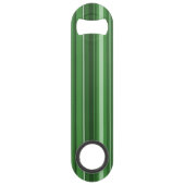 Monogramgroene strepen speed flessenopener (Achterkant)
