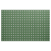 Monogramgroene strepen stof (Yard (91,4 cm))