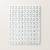 Monogramhandschrift Legpuzzel (Verticaal)