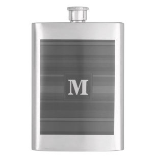 Monogramhoutskool strepen flacon
