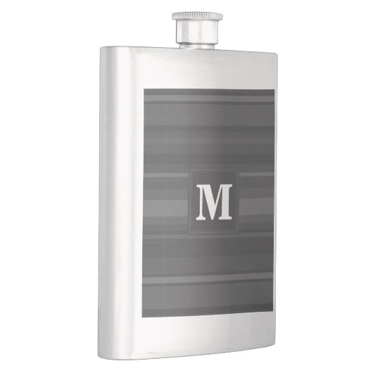 Monogramhoutskool strepen flacon (Rechts)