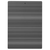 Monogramhoutskool strepen klembord (Achterkant)