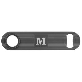 Monogramhoutskool strepen speed flessenopener