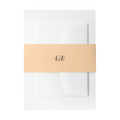 MONOGRAMISCHE BRUILOFT UITNODIGINGEN WIKKEL (Voorkant Voorbeeld)