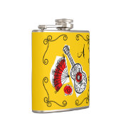 Monogramkolf voor Spaanse Souvenirs Heupfles (Rechts)