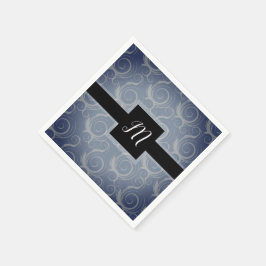 Monogramkrullen Servet