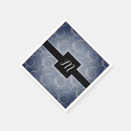 Monogramkrullen Servet (Hoek)