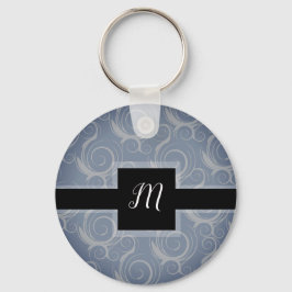 Monogramkrullen Sleutelhanger