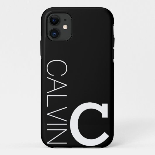 Monogramkwestie Mod Case-Mate iPhone Case (Achterkant)