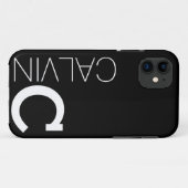 Monogramkwestie Mod Case-Mate iPhone Case (Achterkant (horizontaal))