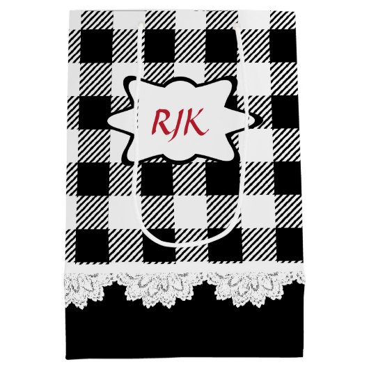 Monogramland Play Medium Cadeauzakje (Achterkant)