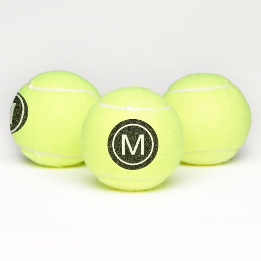 Monogramm personalisiert tennisballen (Multi)