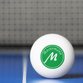 Monogramm Pingpongbal (Net)