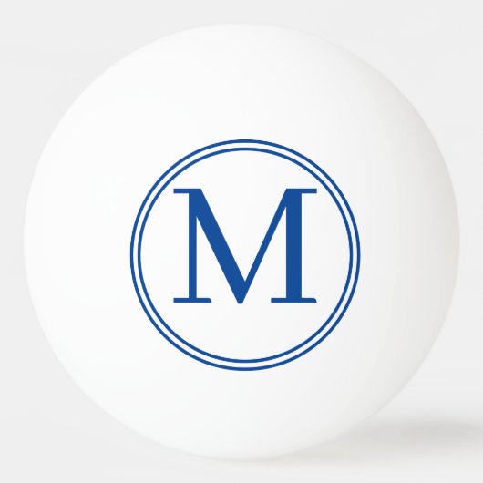 Monogramm Pingpongbal (Voorkant)