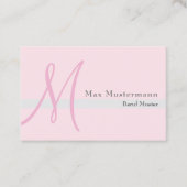 Monogramm Visitekaartje (Voorkant)