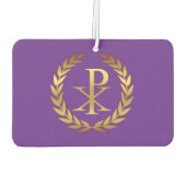 Monogramma Christi door geurmiddel Luchtverfrisser (Achterkant)