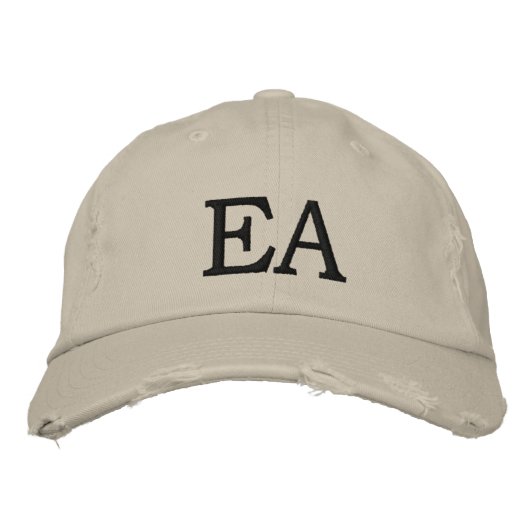 MONOGRAMMA-PETTEN GEBORDUURDE PET (Voorkant)