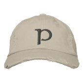 MONOGRAMMA-PETTEN GEBORDUURDE PET (Voorkant)