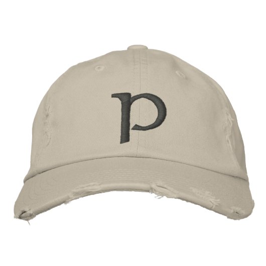 MONOGRAMMA-PETTEN GEBORDUURDE PET (Voorkant)