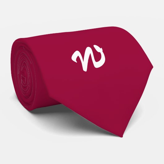 MONOGRAMMA-STROPDASSEN STROPDAS (Opgerold)