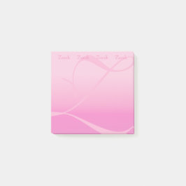 Monogrammaticaal kleurenblok  pastroze post-it® notes