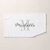 Monogrammatisch keukenpakket bad handdoek (Handdoek)