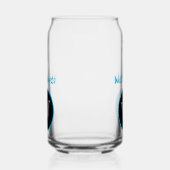 Monogrammatisch zakelijk of gepersonaliseerd glas (Links)