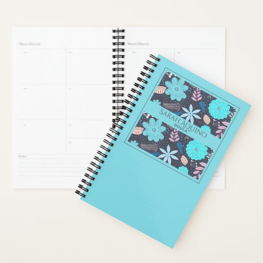 Monogrammatische bloemendoula of vroedvrouw planner (Display)