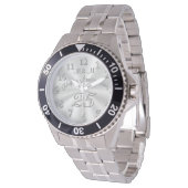MONOGRAMMED 25th Jubileum Horloges voor hem (Gekanteld)