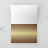 Monogrammed 50e Jubileum goud Kaart (Binnen)