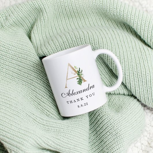 Monogrammed A Name Mok