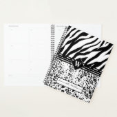 Monogrammed Animal Pattern Planner (Display)