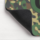 Monogrammed Army Camouflage Muismat (Hoek)