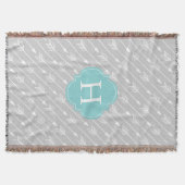 Monogrammed Arrows Pattern Deken (Voorkant)