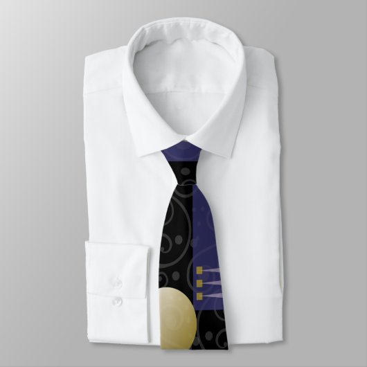 Monogrammed Art Deco Stropdas (Gebonden)