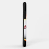 Monogrammed Baseball Case-Mate iPhone Case (Achterkant/rechts)