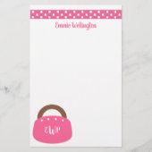 Monogrammed Bermuda Bag, gepersonaliseerde schrijf (Voorkant)