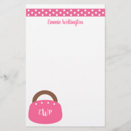 Monogrammed Bermuda Bag, gepersonaliseerde schrijf