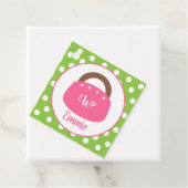 Monogrammed Bermuda Bag personalisaliseer het Labe Bedankjes Labels (In situ)