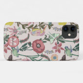 Monogrammed Bird and Butterflies Feminine Pattern Case-Mate iPhone Case (Achterkant (horizontaal))