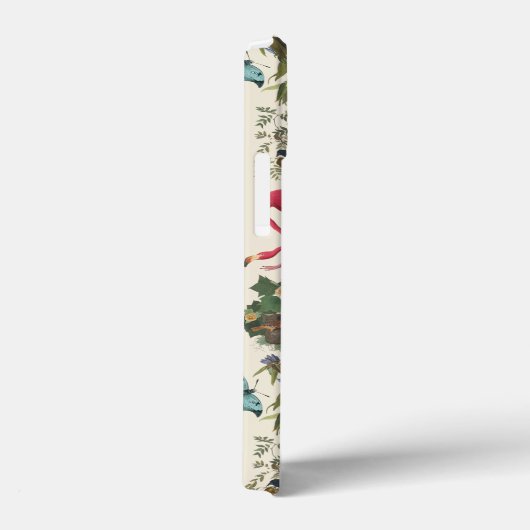 Monogrammed Birds of John James Audubon Case-Mate iPhone Case (Achterkant / Rechts)