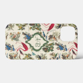 Monogrammed Birds of John James Audubon Case-Mate iPhone Case (Achterkant (horizontaal))
