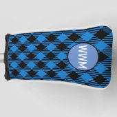Monogrammed Blade Putter Head Hoesje Golfheadcover (Voorkant)