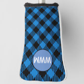 Monogrammed Blade Putter Head Hoesje Golfheadcover (Draai 90)