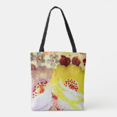 Monogrammed  Bloemen Tote Bag (Achterkant)