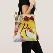 Monogrammed  Bloemen Tote Bag (Dichtbij)