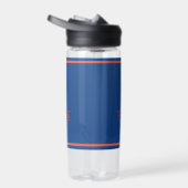 Monogrammed Blue Waterfles (Rechts)