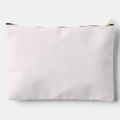 Monogrammed Blush Pink Rose Bloem Bloemen Etui (Achterkant)
