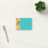 Monogrammed Boldy Colored Abstract Post-it® Notes (Kantoor)
